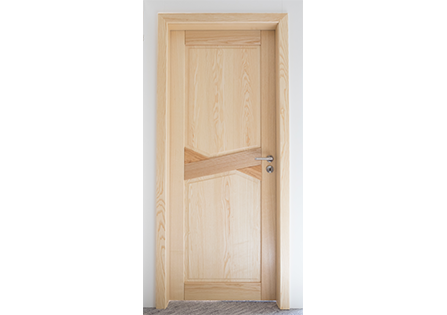 Porte bois store massif