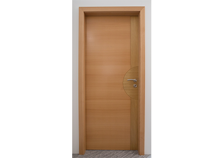 Porte moderne en bois Clearance